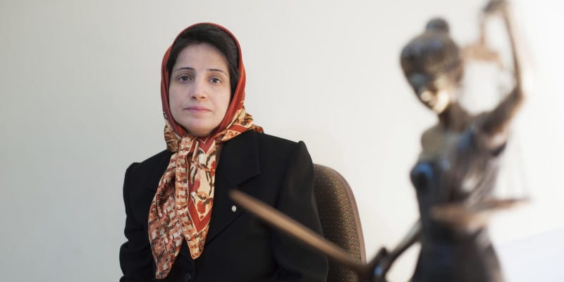 人権派の女性弁護士を再び収監　イラン、一時釈放後