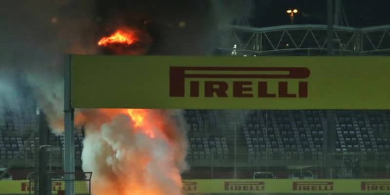 F1技術解説バーレーンGP編（2）：クラッシュのグロージャン車はなぜ爆発的に炎上したのか