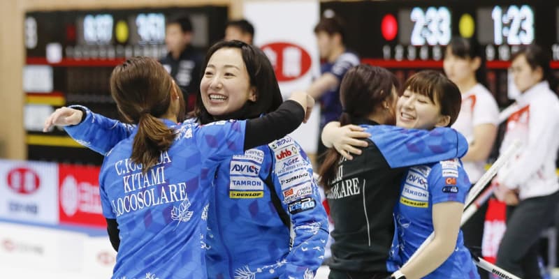 カーリング女子決勝はロコ 中電 日本選手権 共同通信 カーリング女子決勝はロコ 中電 日本選手権 共同通信