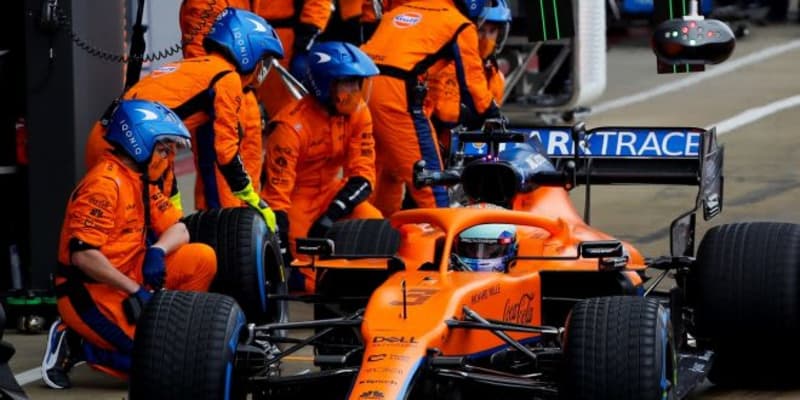 マクラーレンF1が新車『MCL35M』のシェイクダウンを完了。リカルド「順調な初日。この段階では理想的といっていい」
