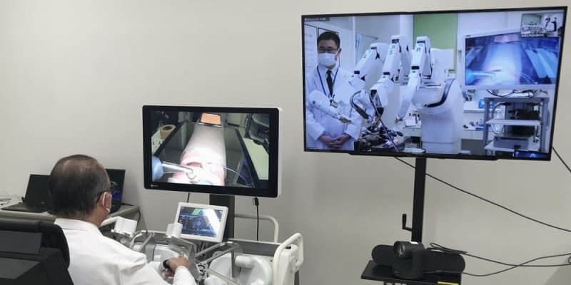 １５０キロ先の患者をロボット操作で手術する　弘前大が実験、医師不足に悩むへき地が寄せる期待