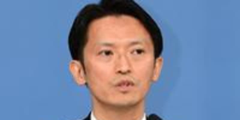 兵庫県知事選　斎藤氏が立候補表明、維新と政策協定に前向き