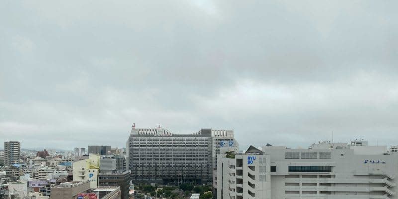 沖縄の天気予報（4月3日）　所により雨