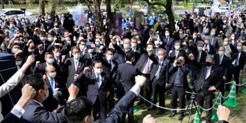 「政治とカネ」問う　参院広島再選挙告示　新人6人が立候補