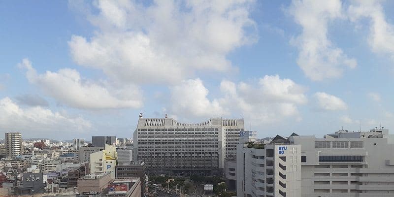 沖縄の天気（4月13日）高気圧に覆われ晴れ