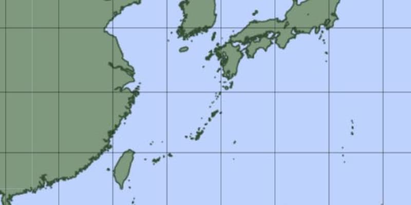 台風2号が発生　カロリン諸島を北西に進む　沖縄地方、きょう昼前から波高く
