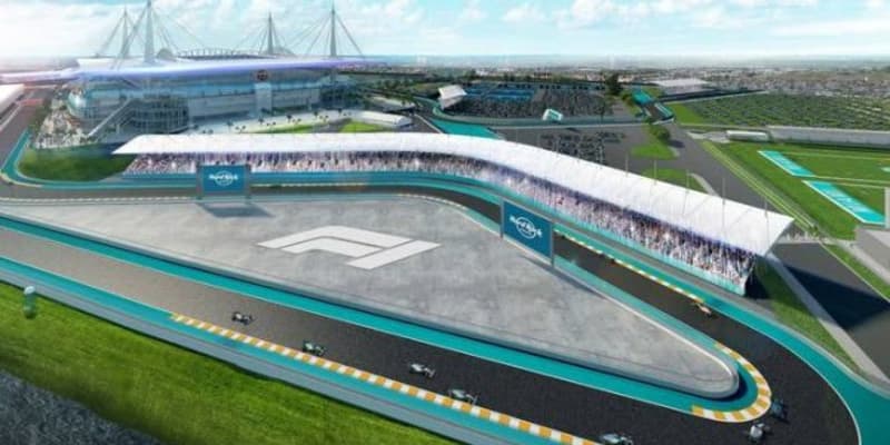 F1マイアミGP、2022年にも実現か。市議会が提案を承認