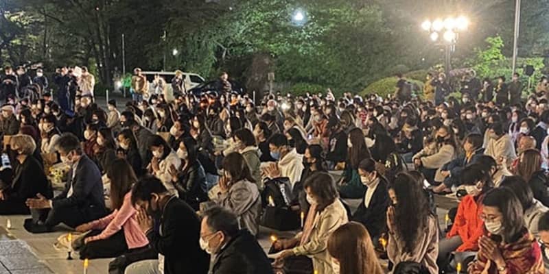 【ミャンマー】抗議デモ犠牲者の追悼集会、東京の増上寺で［社会］