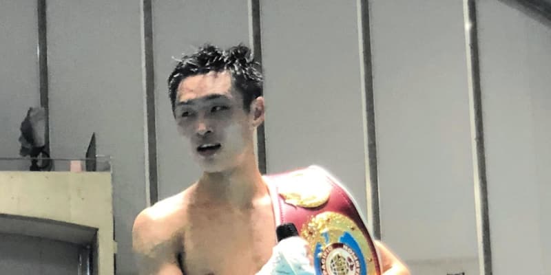 ボクシング・西田凌佑「比嘉選手は強かった」沖縄で大番狂わせの王座奪取　4戦目で戴冠