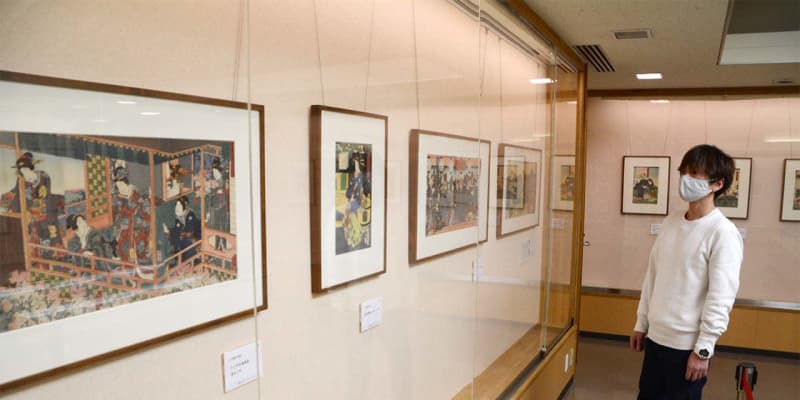 「うるわしの江戸美人」浮世絵で　神奈川・秦野市立図書館