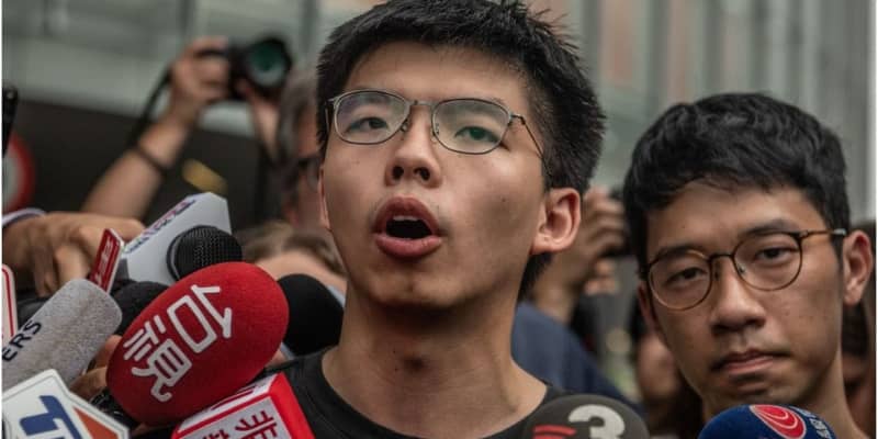 香港民主活動家の黄氏、さらに禁錮10カ月　天安門事件の集会参加で