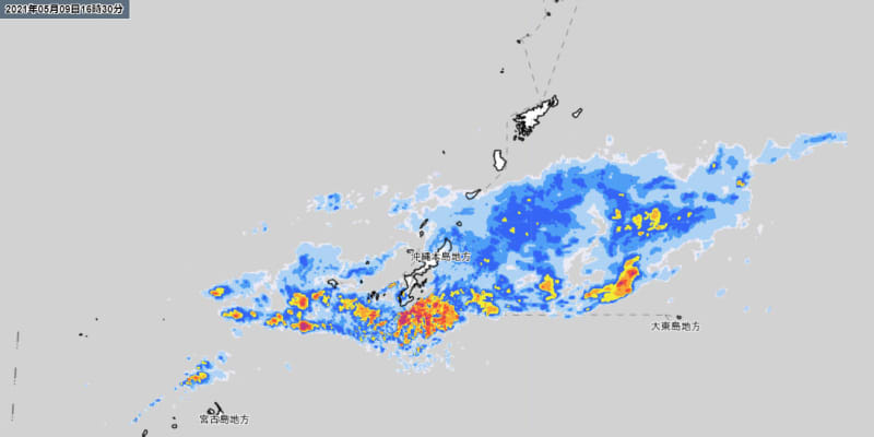 大雨警報を解除　沖縄本島北部では土砂災害に注意を【9日午後4時半】