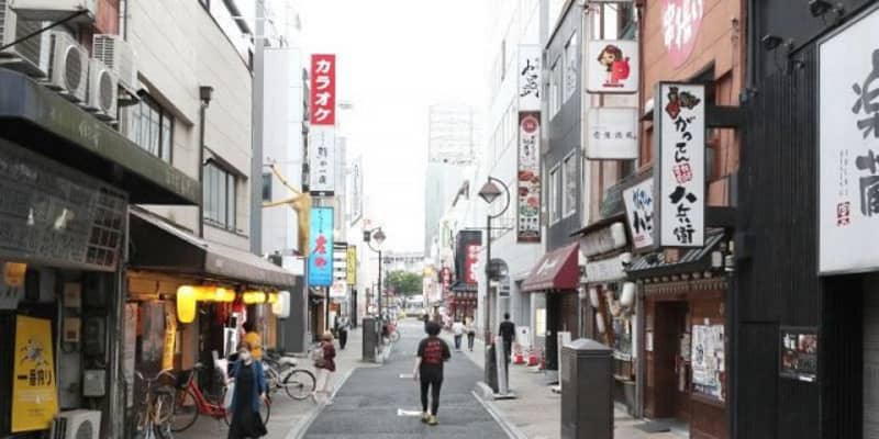 岡山 広島、緊急事態宣言期間始まる　人出大きく減り休業店が目立つ