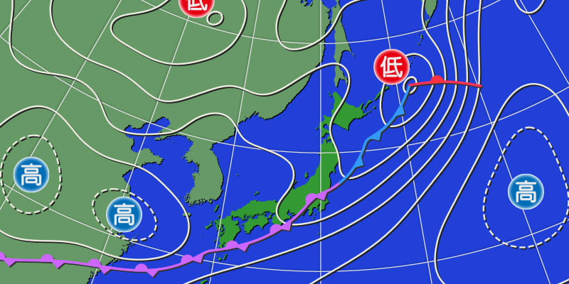 西日本や東日本は午後も激しい雨のおそれ
