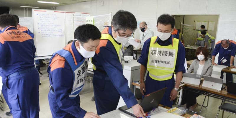 コロナ療養中の大規模地震を想定　神奈川・伊勢原市など合同図上訓練