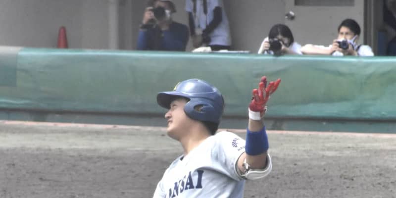 ドラフト注目の関大・久保田が3試合連続本塁打　阪神・佐藤輝も記録