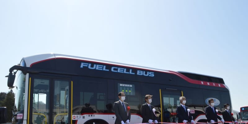 燃料電池バス運行記念で乗り放題パス　宮城交通