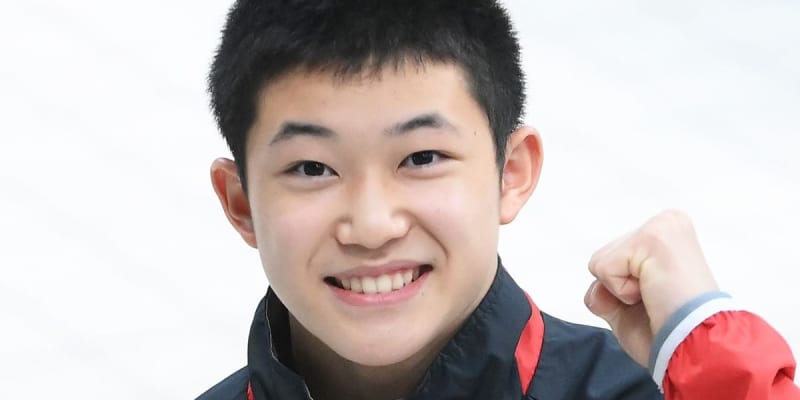 14歳・玉井陸斗　東京五輪へ「わくわく」目標は「メダル争い」飛び込み五輪代表
