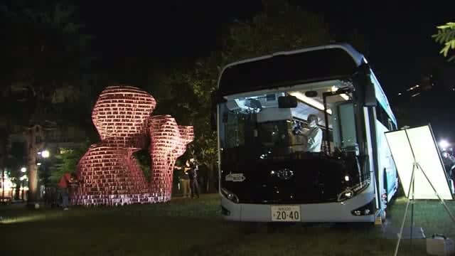 福岡市が世界初導入　水素燃料電池バスで「移動式発電・給電システム」　災害時などに活用