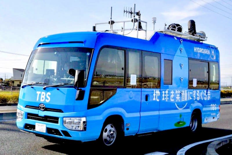 『ニューイヤー駅伝』でＴＢＳの世界初の水素中継車「地球を笑顔にするくるま」がデビュー！