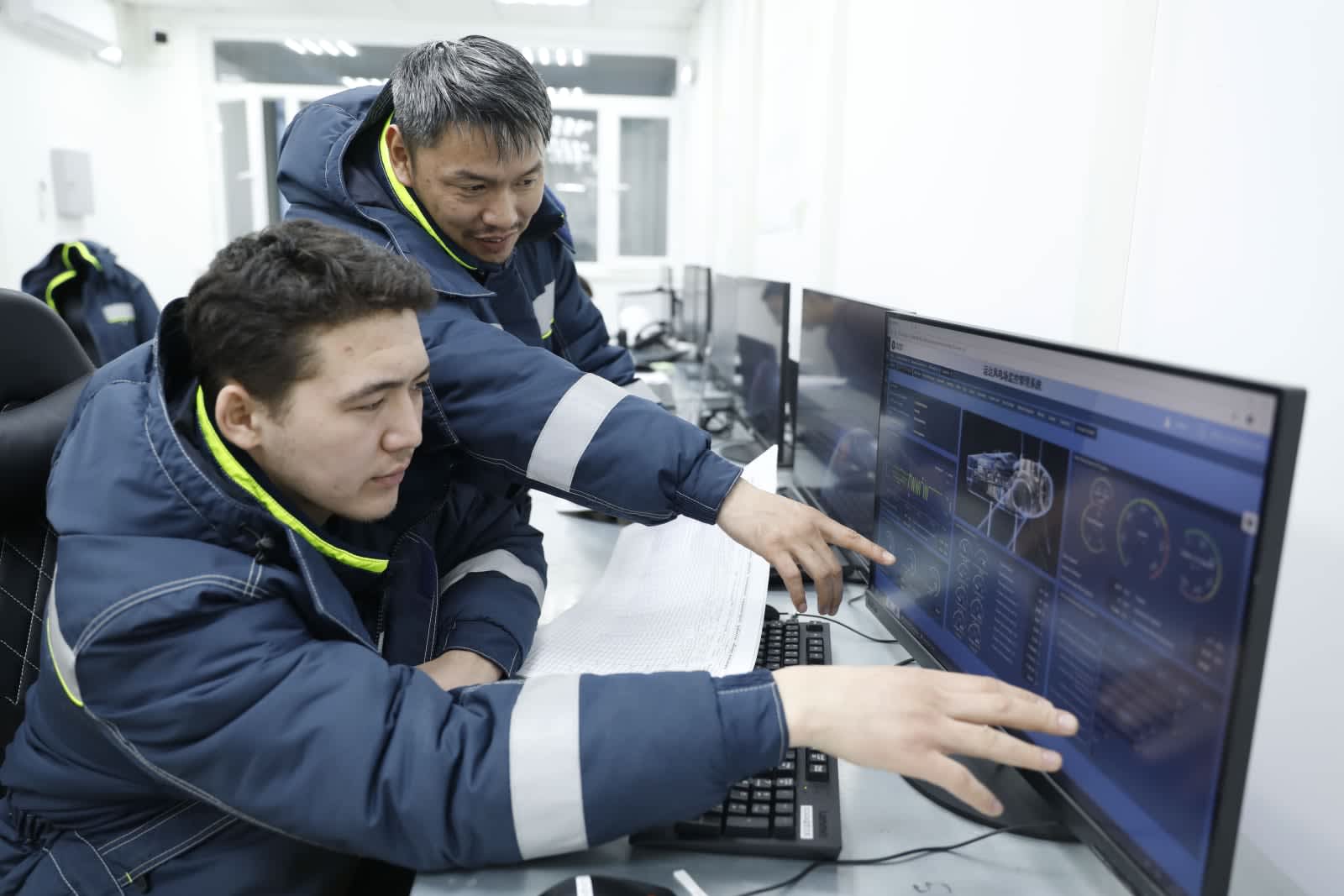 カザフ北部の風力発電プロジェクトが送電網に接続　中国企業が建設