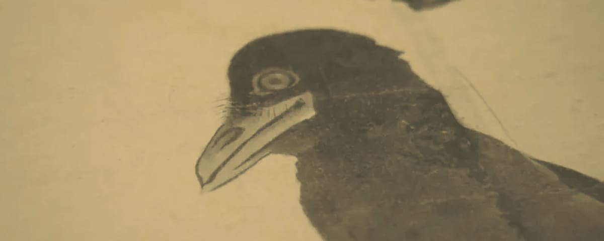 彦根城博物館の企画展 奇才の絵師 張月樵 滋賀 ニヤリと笑うカラス M3news