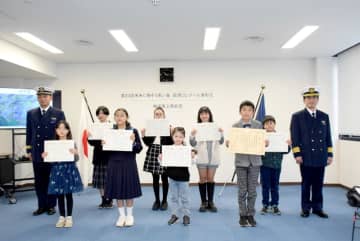 「未来に残そう青い海」銚子、旭の小中生11人表彰