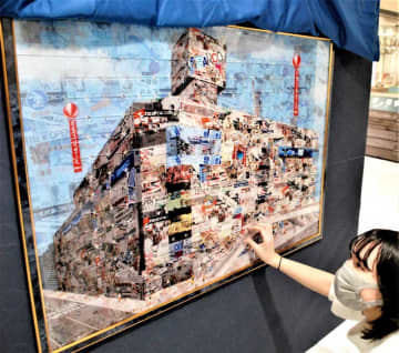 ＜津田沼パルコ＞思い出のかけら持ち帰ろう　千葉工大生が客参加型アート　出会いに感謝、2月末の閉店前に最後まで盛り上げ