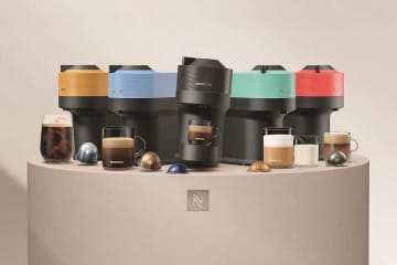 ネスプレッソ「VERTUO POP」　シリーズ最小・最軽量、ポップなカラーリング