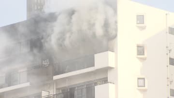 マンション火災 1人死亡　千葉・船橋市 高齢女性と連絡取れず