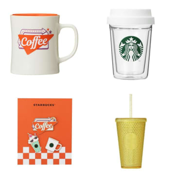 スタバにレトロアメリカンなグッズが登場♡マグもグラスもおそろで欲しい！