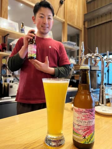春限定、香取の米を使ったビール　佐原の伊能忠次郎商店　町並み散策にぴったり「COLD　IPA」