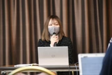 エホバ3世の夏野ななさん（2023年3月18日、弁護士ドットコム撮影）