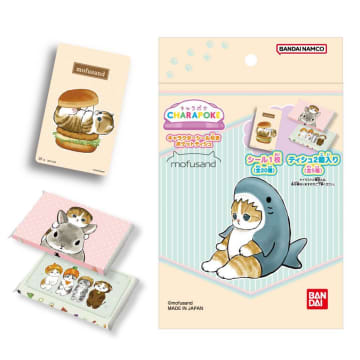 「mofusand」シール付き「ポケットティッシュ」は即買い！猫好きはコンビニへ。