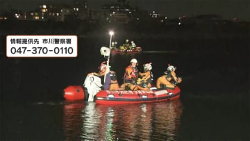 千葉 3歳男児を捜索　花見中に行方不明