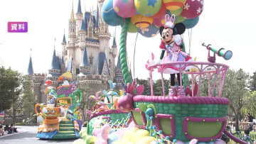 ディズニーリゾート全国各地でパレード　40周年記念し7カ所で