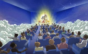兵庫県、大阪・関西万博会場でバスツアー演出 『ミライバス』大型スクリーンで名所や未来像めぐる