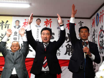 【速報】習志野市長選　宮本氏が4選　元市議2人退ける　【ちば統一選】