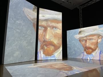 五感を研ぎ澄まし、画家の感情をキャッチする　音と映像の展覧会「ゴッホ・アライブ」　兵庫県立美術館