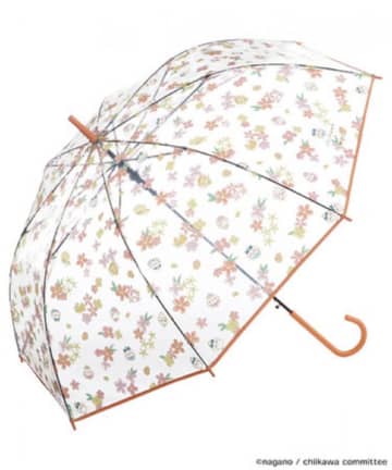 妖精姿の「ちいかわ」たちがビニール傘に。可愛くて雨の日も気分上がる。