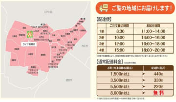 ライフ、東京都江戸川区の船堀店でネットスーパー開始