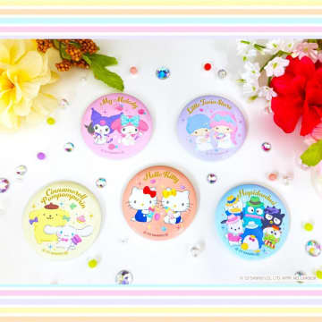 【セブン限定】お菓子買うとサンリオキャラの「缶ミラー」もらえる！数量限定だよ