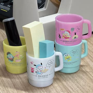 【カプセルトイ】「はぴたんぶい」のミニチュアカップ可愛い♡食器として使えるよ