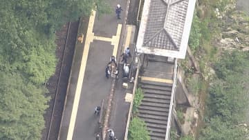 ニュース画像：「京都「嵯峨野トロッコ」車両故障　観光客約300人 歩いて避難」