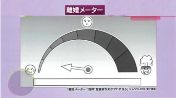 千秋「この夫を選んだ自分に落ち込みそう」話題の漫画「離婚メーター」に衝撃！