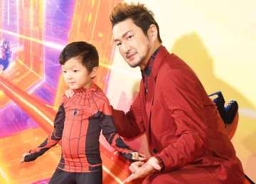 中村獅童、スパイダーマンコスプレ封印？息子・陽喜くんが“2代目”襲名