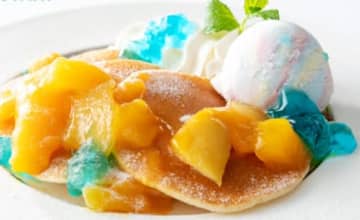 夏の新メニュー登場！　夏色パンケーキにアクアパッツア…　鴨川シーワールド 