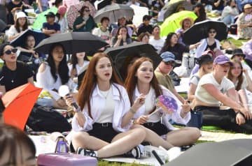 BTS、10年間の応援感謝　韓国ソウルで記念イベント