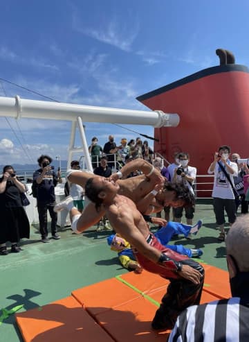夏休みは船上プロレス　君津出身・大和ヒロシさん出場　東京湾フェリーで8月3～5日