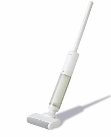 スティッククリーナー「WIPEL」　床の水拭きとゴミ・ホコリの吸引を一度に